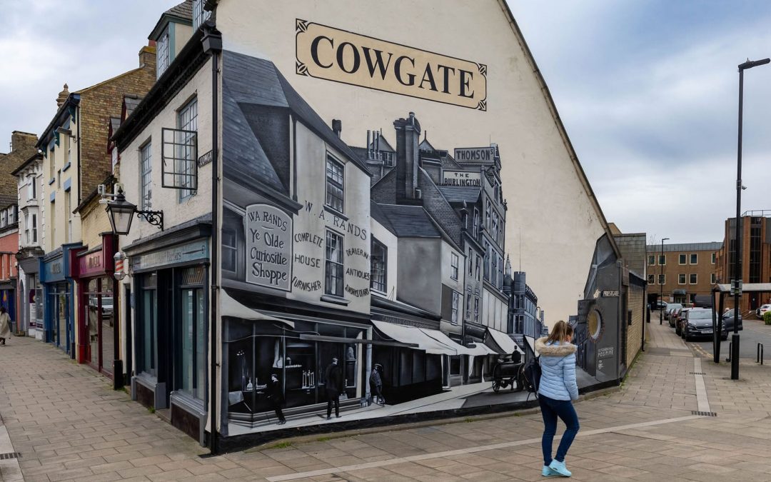 Cowgate Mural by Nathan Murdoch & Tony Nero (2024)